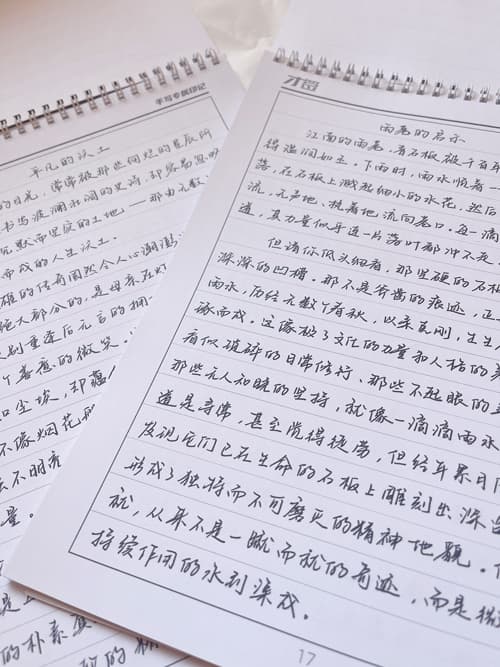 静山随笔体手写体行楷适合大学生行楷书法练字硬笔书法字帖 6