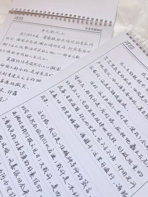 静山随笔体手写体行楷适合大学生行楷书法练字硬笔书法字帖 10