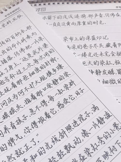简心柔楷体行楷硬笔手写行楷书法练字硬笔书法字帖 9